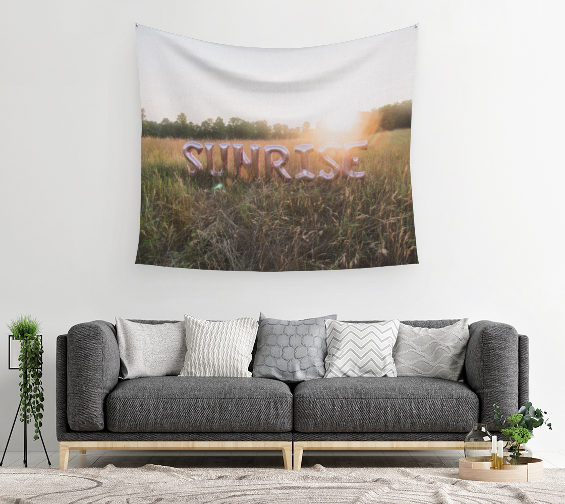 “Sunrise #4” 51” x 60” Wall Tapestry