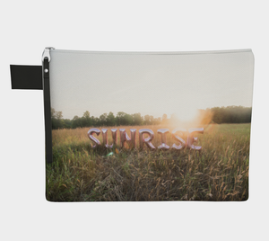 "Sunrise #4" 12" Zipper Carry-all